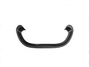 Alfa Romeo 4C Steering Wheel Trim - Carbon Fiber - Lower Trim Piece - Matte Carbon 